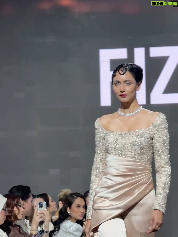 Alya Iman - 3 Likes - The art, culture, designs, all! 
Love everything about @fiziwoo’s show @klfashionweek ✨