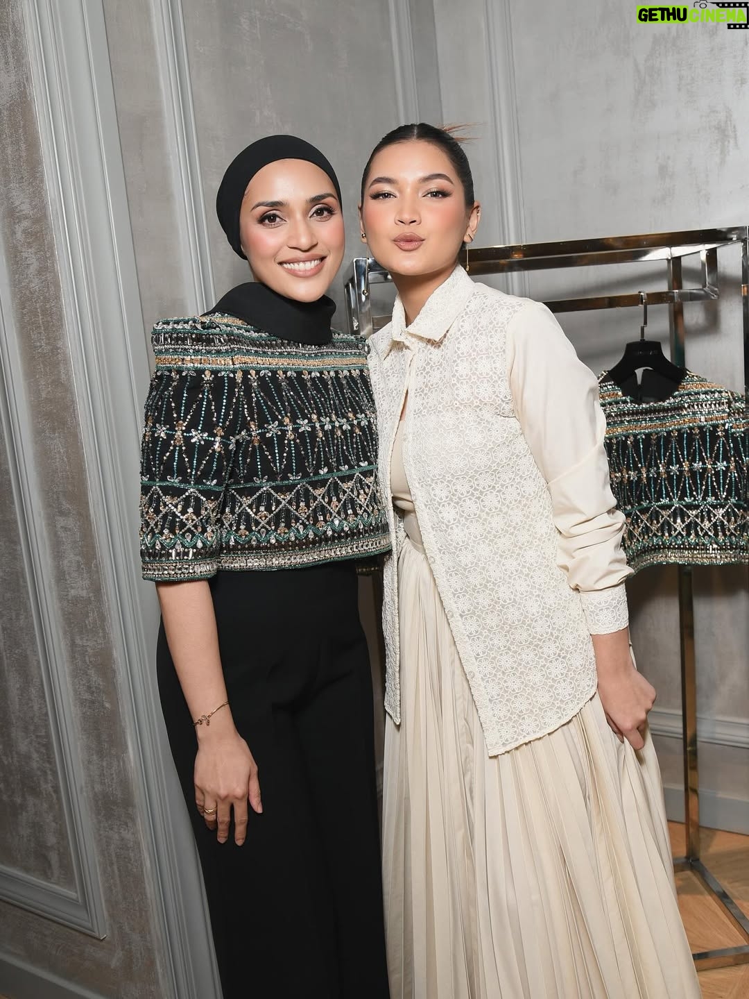 Alya Iman - 3 Likes - An exquisite debut for a visionary in design. Congratulations @rizmanruzaini on the grand opening! a true testament to elegance, craftsmanship, and timeless style ✨