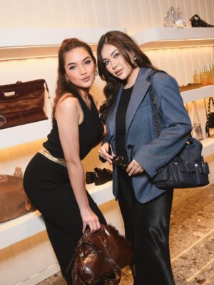 Alya Iman Instagram - Falling in love with @sandroparis Fall/Winter 2025 alongside @majeparis — an evening of elegance, rich textures, and timeless tailoring that has us ready for the season ahead. 🖤🍂 #SandroParis #MajeParis #FallWinter2025