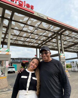 Amanda Du-Pont Instagram - family business ⛽️ ✌🏽