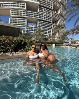 Amanda Du-Pont Instagram - booked for two 🧘🏾♀️