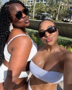 Amanda Du-Pont Instagram - booked for two 🧘🏾♀️
