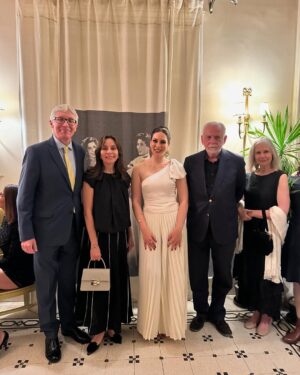 Amie Sultan Instagram - A beautiful evening at @tarabcollective @taqseeminstitute celebrating the legendary @mariotestino … so many beautiful guests we were honored to host.