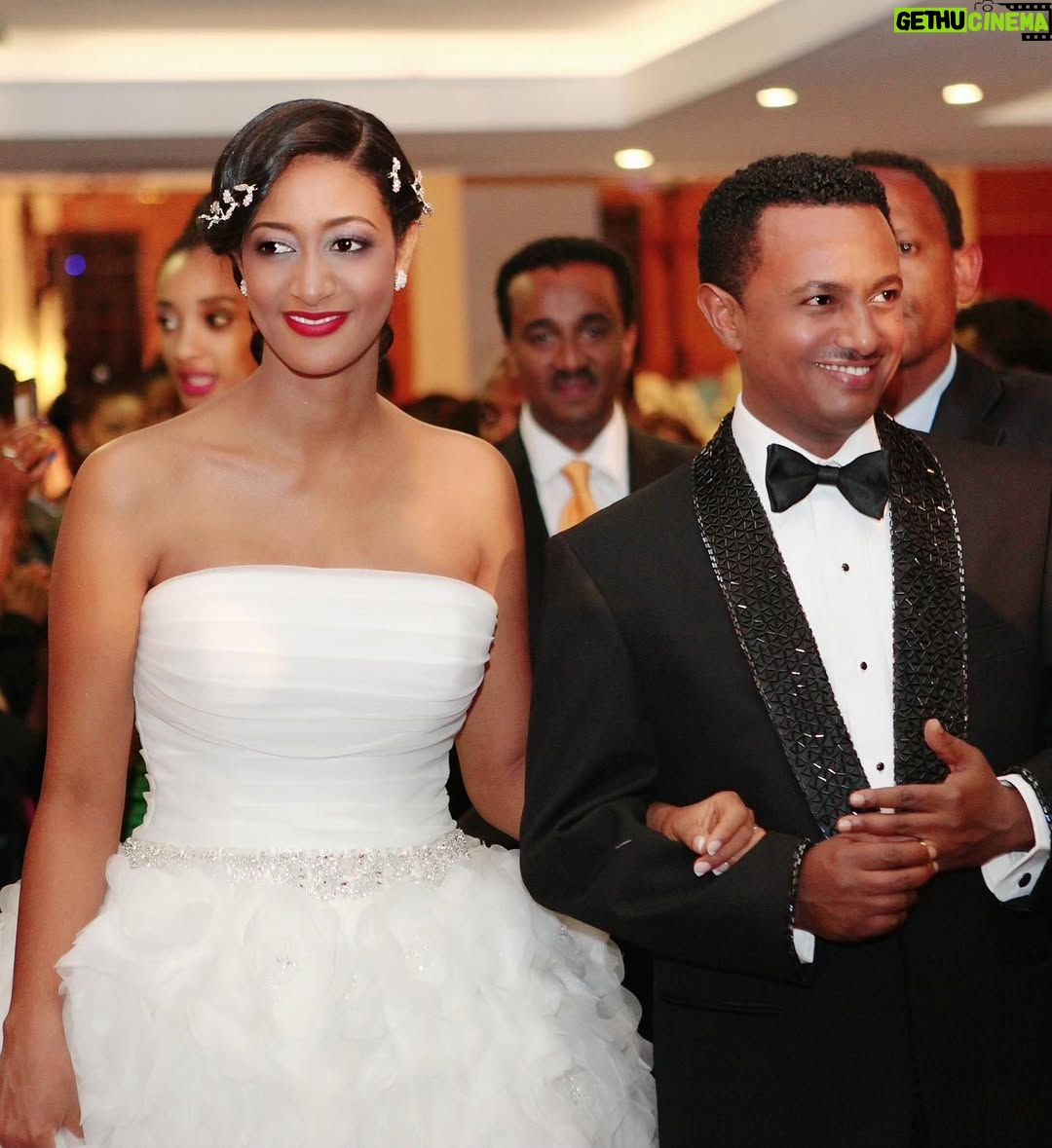 Amleset Muchie - 17.1K Likes - Happy anniversary, my love! To my husband. Here's to another year of together! Wishing you a very happy anniversary. @teddyafromuzika