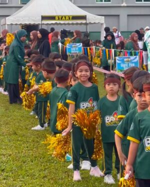Amyra Rosli Instagram - #BismillahiMasyaAllah
Sports Day 🏅