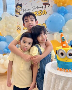 Amyra Rosli Instagram - #BismillahiMasyaAllah
Happy Birthday anak solehah mommy 💛