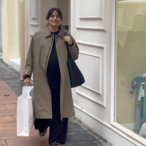 Ana Brenda Contreras Instagram - Baby moon / boda cass / shopping de bolita 🌙 🧸✨
Los dos solitos antes de que familia se nos haga de 7 🤍 🔗