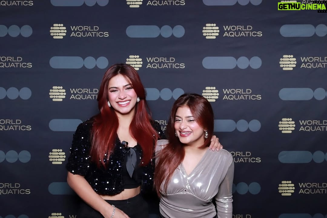 Anam Darbar - 52K Likes - throwback to this fun after party with @world_aquatics 🎄

@world_aquatics @worldswimmingchampionships @bartergram.ai 

#AQUABudapest24 #Swimming #Budapest #Hungary #WorldAquatics