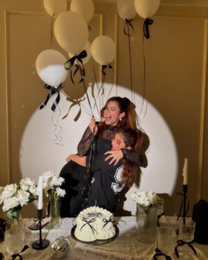 Anam Darbar Instagram - happiest birthday Najjo Rani 👑🤍✨
I hope your birthday is as sweet as you 🍭
happy birthday to a sweet soul, you deserve every good thing that comes your way🥰♥️
my forever favourite travel buddddy ✈️
thaaaank you for being such an amazing friend, sister to me 🤍
love you bohot bohot saaaraaaaaa ‼️😘
may Allah bless you with the best!!✨