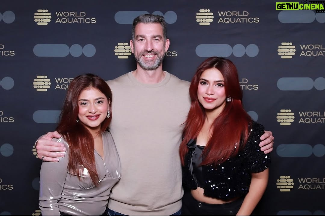 Anam Darbar - 52K Likes - throwback to this fun after party with @world_aquatics 🎄

@world_aquatics @worldswimmingchampionships @bartergram.ai 

#AQUABudapest24 #Swimming #Budapest #Hungary #WorldAquatics