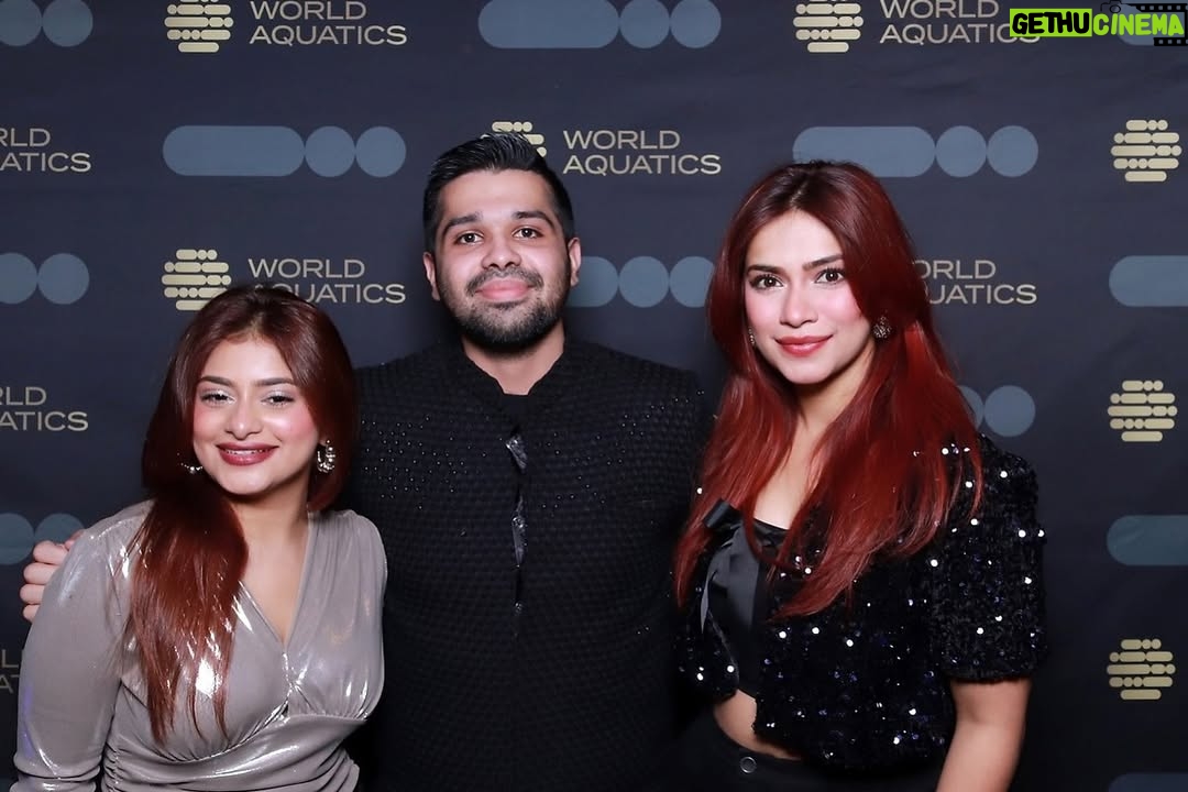 Anam Darbar - 52K Likes - throwback to this fun after party with @world_aquatics 🎄

@world_aquatics @worldswimmingchampionships @bartergram.ai 

#AQUABudapest24 #Swimming #Budapest #Hungary #WorldAquatics