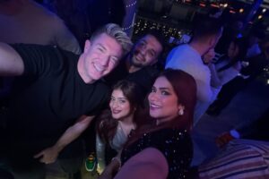 Anam Darbar Instagram - throwback to this fun after party with @world_aquatics 🎄
@world_aquatics @worldswimmingchampionships @bartergram.ai
#AQUABudapest24 #Swimming #Budapest #Hungary #WorldAquatics