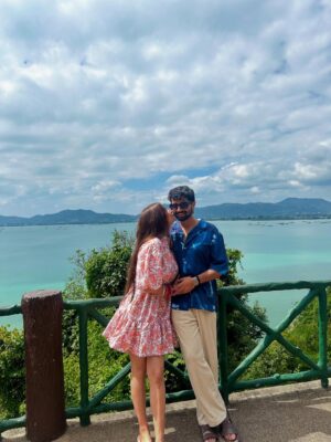 Ananya Thappa Mahajan Instagram - Happy Birthday to the man who makes my world brighter every day. Your love is my strength, your smile my peace. I love you endlessly! Love you ♥️