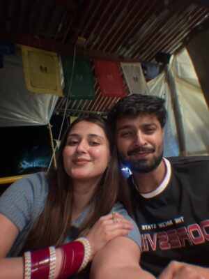 Ananya Thappa Mahajan Instagram - Happy Birthday to the man who makes my world brighter every day. Your love is my strength, your smile my peace. I love you endlessly! Love you ♥️