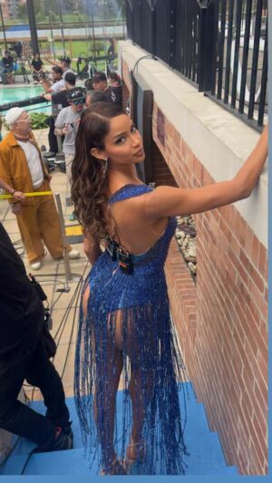 Andrea Tovar Instagram - Muchos comentarios ! Pero sigo sin saber de qué caras hablamos ? 😅 que tal el primer capítulo ??? Los leo !
STY @jorge.malave💖
Vestido @oscareina ✨
Acc @swarovski_partner_colombia 💫
M&H @aliruizber 🤍