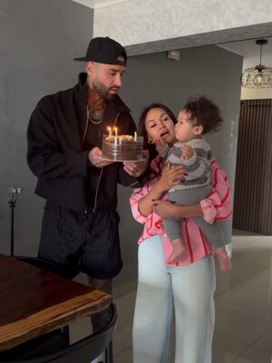 Angie Arizaga Instagram - Feliz cumpleaños Amor de Mi Vida, Te Amo y admiro como padre de Matteito 🤍