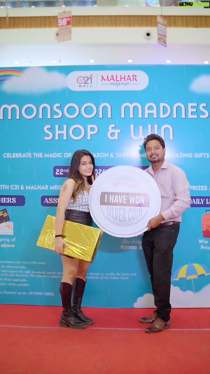 Anjali Jain - 3K Likes - Let’s Shop & Win 🏆 
with MONSOON MADNESS🥳😍
#crazy_anji #fashion #c21mall #forever21 #lifestyle #trends