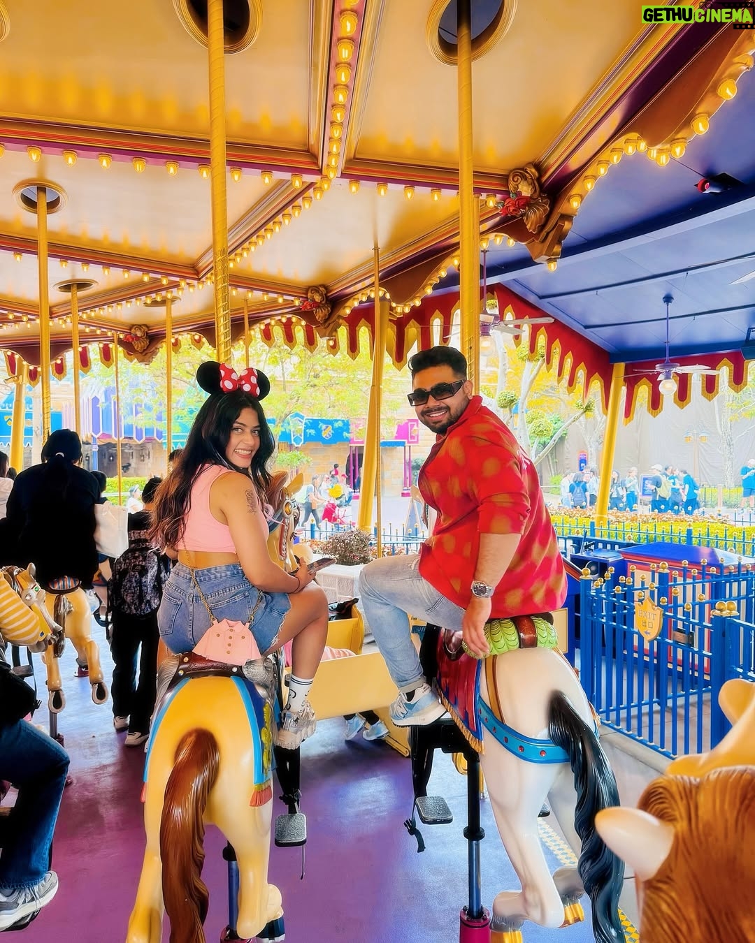 Anjali Jain - 5.7K Likes - Tick Tick BoOm💥 
One item OFF the Bucket List 😍🎊 @crazy_anji it’s beginning
LOVE💖
#explore #fyp #disneyland #couple #akki_anji #love