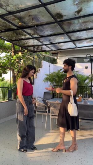 Anjali Kanwer Rajput Instagram - I hope tumhe pasand aaya ho @mann_jain3024 🫣 #shivamsingh #explore
