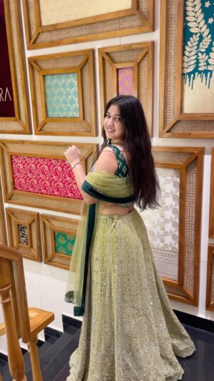 Anjali Sajwan Instagram - Traditional fashion at its finest☘️🌸
Wearing: @himaira_fashion
.
.
.
.
.
.
.
.
.
.
.
.
.
.
.
.
.
#navratri #navratrispecial #navratriready #festivewear #traditional #diwali #diwalioutfit #lehnga #grwm #getreadywithme #pehleterenainmeindekhe #delhiuniversity #delhigirls #delhigram #delhidiaries #chandnichowk #saree #festivewear #delhifashionblogger #uttarakhand #uttarakhandheaven #uttarakhandi #pahadan #pahadi #dehradun #dehradundiaries #jaatjaatni #jaat #delhincr #gurjar #durgapuja