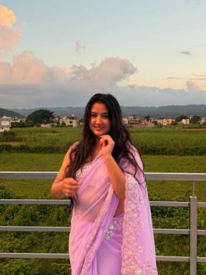 Anjali Sajwan Instagram - 💖🌸
.
.
.
.
.
.
.
.
.
.
.
.
#fyp #foryoupage #fashion #explore #saree #haryanvisong #haryana #viral