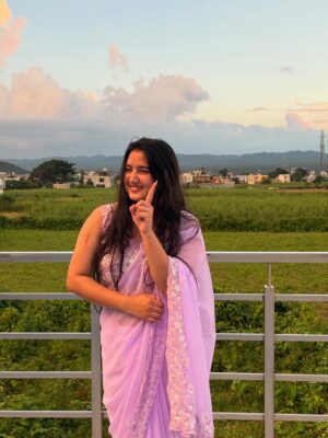 Anjali Sajwan Instagram - 💖🌸
.
.
.
.
.
.
.
.
.
.
.
.
#fyp #foryoupage #fashion #explore #saree #haryanvisong #haryana #viral