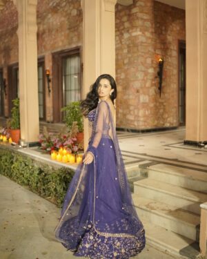 Ankita Chhetri Instagram - 🪻✨
wearing - @jigarandnikitaofficial