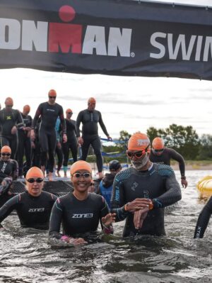 Ankita Konwar Instagram - Last Sunday I managed to create some core memories! The first Ironman 70.3 in 7 hours 🙌🏽

The 70.3 miles began with a plunge into 17degree water, icy, breath-stealing, forcing me to find calm in the chaos. Stroke after stroke, I learned to make peace with the cold, to surrender to its sting and trust my own rhythm.

Then came the bike, 90 relentless kilometers through incessant rain. Each drop was a needle, each gust of wind a test. Roads blurred, clothes clung heavy, but still the wheels turned, not by comfort, but by will.

And finally, the run!
shivering, body soaked, heart unyielding. With every step I carried not just myself, but every doubt I’d ever silenced, every fear I’d ever outrun.

When I crossed the finish line, it wasn’t just the end of a race. It was a conversation with the storm, with the cold, with the part of me that once wondered if I was strong enough. And the answer was written in sweat, rain, and unshakable faith : I am!!