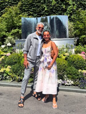 Ankita Konwar Instagram - Wimbledon date with the husband ❤️
Here for the finals!! 🙌🏽

#sinnervsalcaraz #wimbledonfinal #tennis #centrecourt