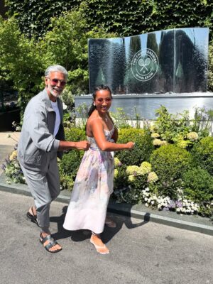 Ankita Konwar Instagram - Wimbledon date with the husband ❤️
Here for the finals!! 🙌🏽

#sinnervsalcaraz #wimbledonfinal #tennis #centrecourt