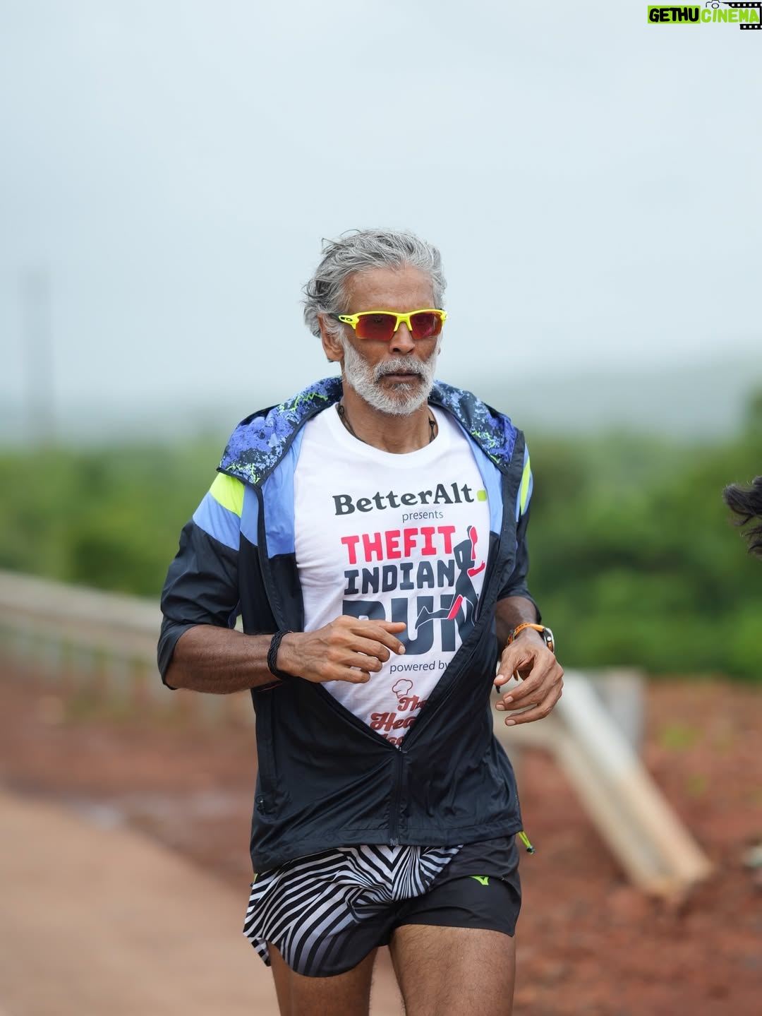 Ankita Konwar - 27K Likes - Day 2&3 just hills, hills, hills 😬 ghat pe ghat, ghat pe ghat, to paraphrase an old dialogue 😜 90km cycling and 20km running for 3 consecutive days so far, feels amazing !! Lots of  pushups for selfies .. meeting fitter Indians on the way 😀 people often ask me, Kyu karte ho itna, Marna hi toh hai - but I think if I haven’t explored the limits of the potential of mind and body at every age, I haven’t really lived or shown gratitude for the amazing gifts I have recieved from the almighty😀 #fitindianrun #mumbai2goa
