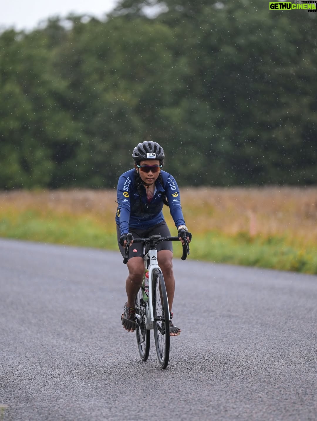Ankita Konwar - 19K Likes - Last Sunday I managed to create some core memories! The first Ironman 70.3 in 7 hours 🙌🏽

The 70.3 miles began with a plunge into 17degree water, icy, breath-stealing, forcing me to find calm in the chaos. Stroke after stroke, I learned to make peace with the cold, to surrender to its sting and trust my own rhythm.

Then came the bike, 90 relentless kilometers through incessant rain. Each drop was a needle, each gust of wind a test. Roads blurred, clothes clung heavy, but still the wheels turned, not by comfort, but by will.

And finally, the run!
shivering, body soaked, heart unyielding. With every step I carried not just myself, but every doubt I’d ever silenced, every fear I’d ever outrun.

When I crossed the finish line, it wasn’t just the end of a race. It was a conversation with the storm, with the cold, with the part of me that once wondered if I was strong enough. And the answer was written in sweat, rain, and unshakable faith : I am!!