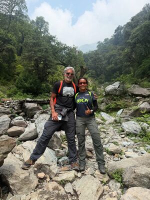 Ankita Konwar Instagram - Trekked to Kedarnath from Chaumasi through Kham Bugyal over the 14000ft Hathni Col, what a beautiful journey 😀 
It was around 30kms to Kedarnath and we took 2 days to complete it!
The second day took us around 17 hrs through a steep climb and crossing ice and snow but the excitement of seeing Kedarnath temple at 1am in the morning took away all our tiredness !! Jai Shree Kedar ! Jai BholeNath ! Har Har Mahadev !!!!!!!!