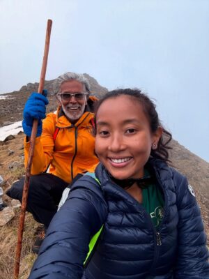 Ankita Konwar Instagram - Trekked to Kedarnath from Chaumasi through Kham Bugyal over the 14000ft Hathni Col, what a beautiful journey 😀 
It was around 30kms to Kedarnath and we took 2 days to complete it!
The second day took us around 17 hrs through a steep climb and crossing ice and snow but the excitement of seeing Kedarnath temple at 1am in the morning took away all our tiredness !! Jai Shree Kedar ! Jai BholeNath ! Har Har Mahadev !!!!!!!!