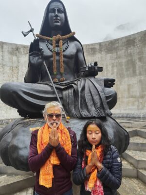 Ankita Konwar Instagram - Trekked to Kedarnath from Chaumasi through Kham Bugyal over the 14000ft Hathni Col, what a beautiful journey 😀 
It was around 30kms to Kedarnath and we took 2 days to complete it!
The second day took us around 17 hrs through a steep climb and crossing ice and snow but the excitement of seeing Kedarnath temple at 1am in the morning took away all our tiredness !! Jai Shree Kedar ! Jai BholeNath ! Har Har Mahadev !!!!!!!!