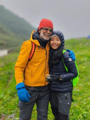 Ankita Konwar Instagram - Trekked to Kedarnath from Chaumasi through Kham Bugyal over the 14000ft Hathni Col, what a beautiful journey 😀 
It was around 30kms to Kedarnath and we took 2 days to complete it!
The second day took us around 17 hrs through a steep climb and crossing ice and snow but the excitement of seeing Kedarnath temple at 1am in the morning took away all our tiredness !! Jai Shree Kedar ! Jai BholeNath ! Har Har Mahadev !!!!!!!!