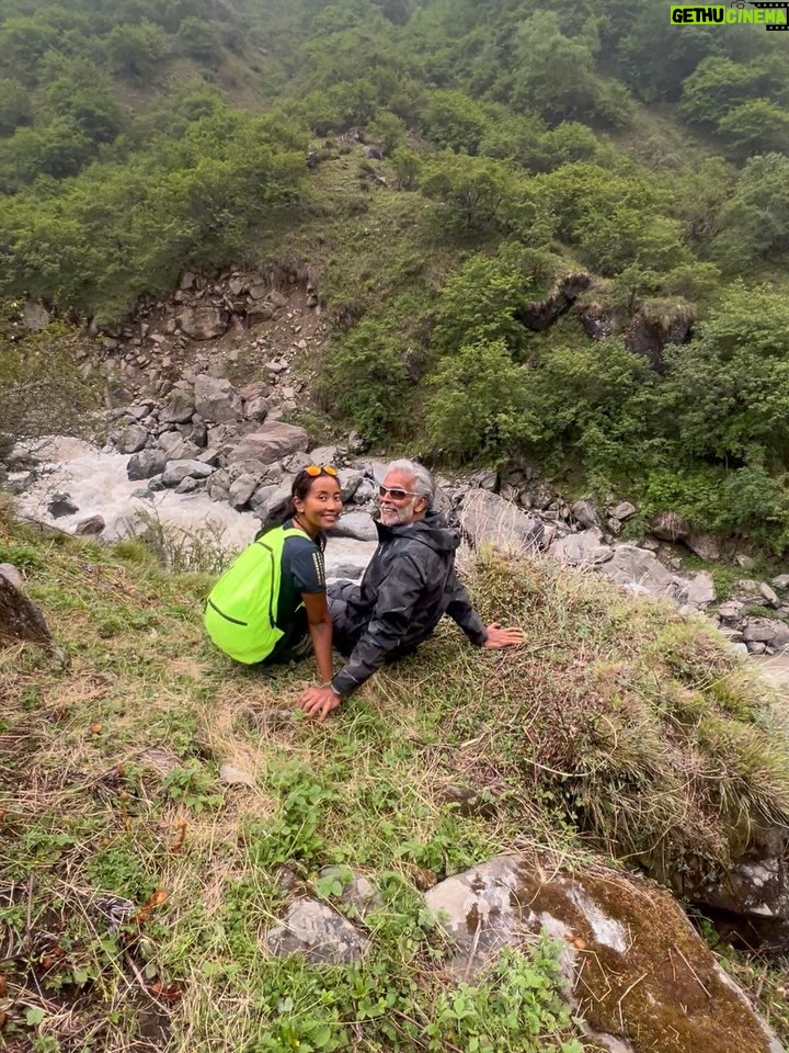 Ankita Konwar - 207.7K Likes - Trekked to Kedarnath from Chaumasi through Kham Bugyal over the 14000ft Hathni Col, what a beautiful journey 😀 
It was around 30kms to Kedarnath and we took 2 days to complete it!
The second day took us around 17 hrs through a steep climb and crossing ice and snow but the excitement of seeing Kedarnath temple at 1am in the morning took away all our tiredness !! Jai Shree Kedar ! Jai BholeNath ! Har Har Mahadev !!!!!!!!