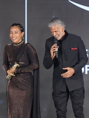 Ankita Konwar Instagram - Fittest Jodi of the year award 😀 couldn’t have imagined a category like this in a popular award event 15 years ago, just goes to show how the mindset around fitness is evolving in India, we are making amazing progress !! Lucky to have an incredibly fit partner @ankita_earthy ❤️😜