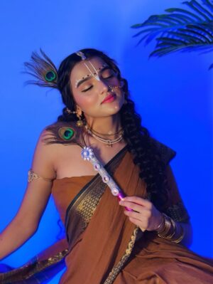 Annu Sood Instagram - कृष्ण जन्माष्टमी की हार्दिक शुभकामनाएँ 🦚🥹
#explore #trending