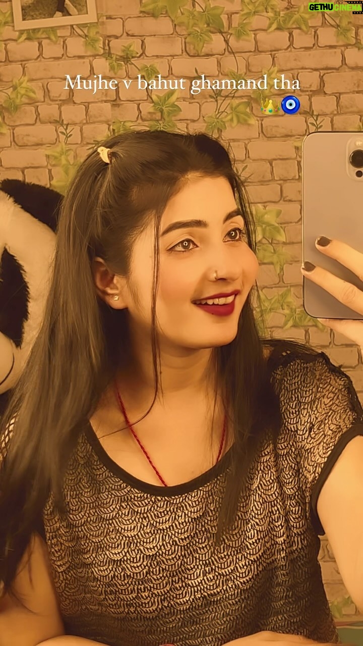 Annupriya Singh - 181.9K Likes - Mujhe v bahut ghamand tha💔🥀
.
@cute_annupriya_singh 
.
#reels #fyp #ownvoice #reelsinstagram #hindishayari #dialogue #motivationhind #instagramreels #hindimotivation #ownvoices #hindilines #cuteannupriyasingh