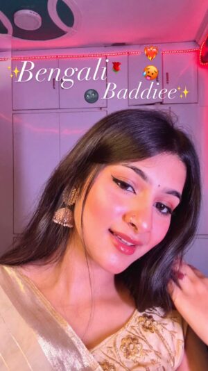 Aradhya Singh Instagram - Bengali baddie or wot?🌚🌹✨

#bengali #obhodroprem #transition #trending #reels #reelitfeelit #reelsinstagram #reelsvideo #explore #viral #aradhyans