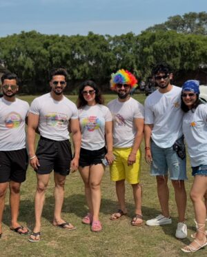 Archi Sharma Instagram - Holi 2025 🌈 🏳️🌈 #curvyarchi #holi #trending
