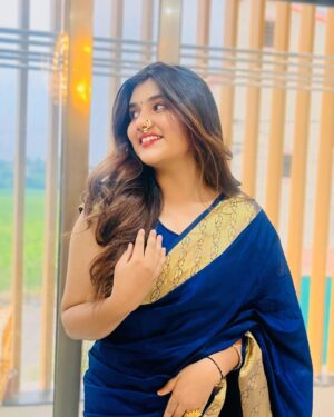 Arpita Matta Instagram - - Stay sanskari with saree❤️🔥✨
📸~ @impooja_khamkar