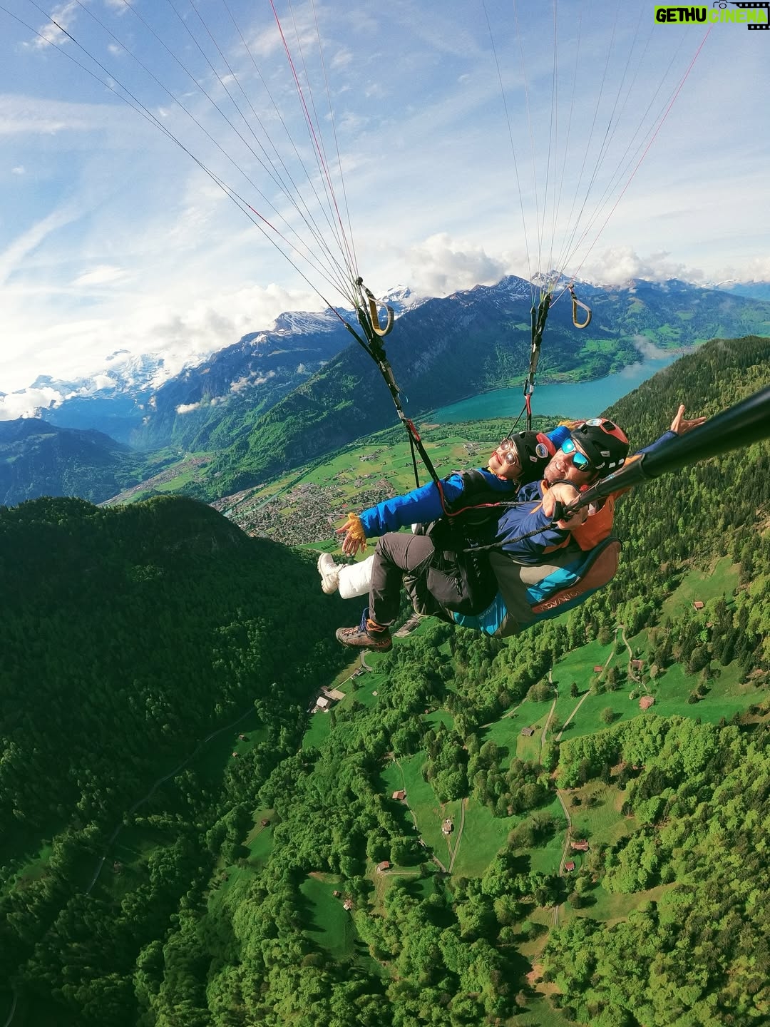Ashi Khanna - 60.8K Likes - Interlaken has always been one of my most favourite places to visit in Switzerland- from the scenic views to the craziest adventures, it’s got it all! 🩵🥹 Paragliding in Swiss- check! @interlaken 🇨🇭 @myswitzerlandin #TravelWithAk #Hosted #Switzerland #Interlaken
