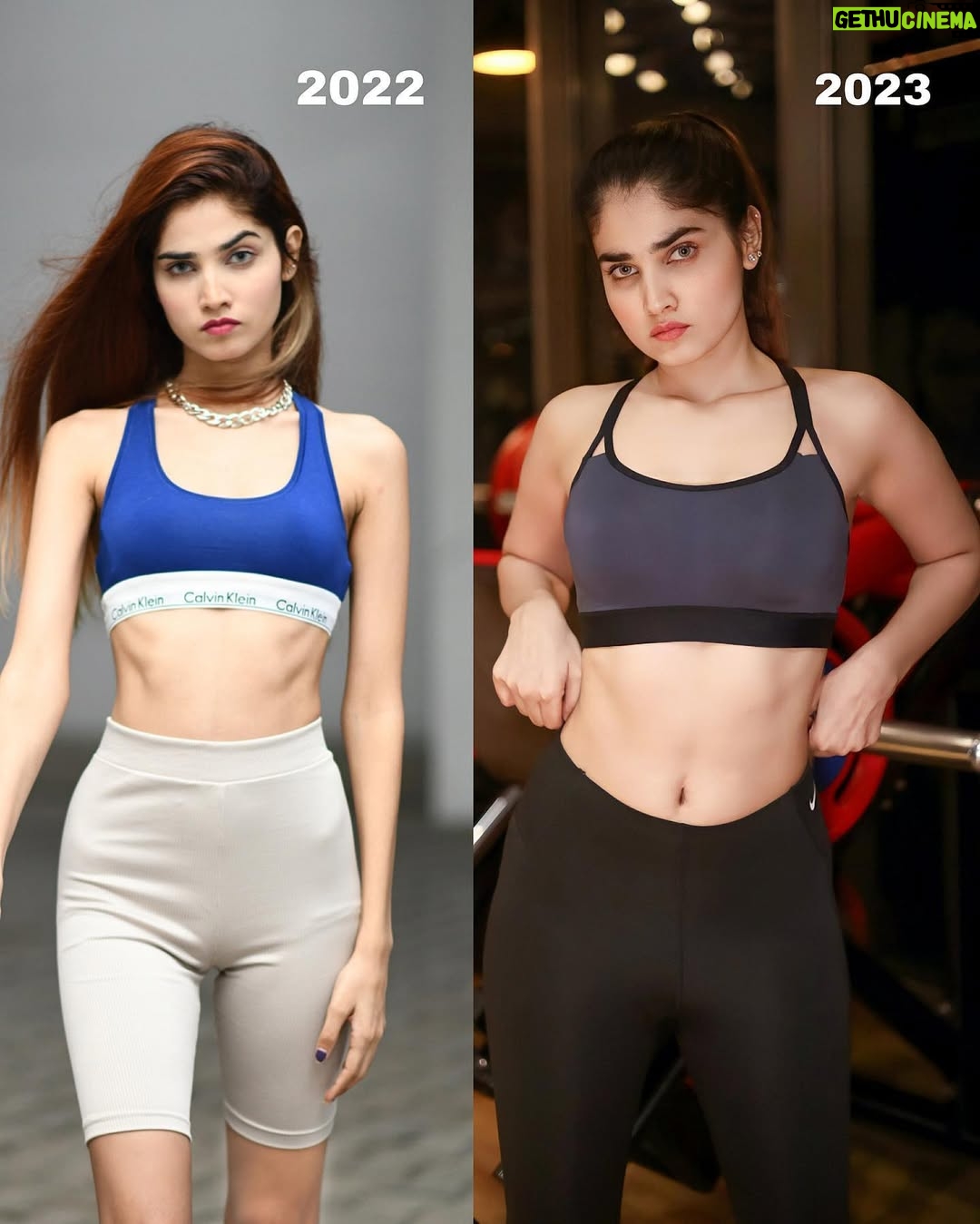 Ashima Chaudhary - 112.3K Likes - TRANSFORMATION PICTURE 💪🔥❤️‍🔥

2022 was my worst year , but i did it🔥, I was 42 kg & height 5’8 according to my height i was under weight . When i joined the gym & i was so scared that how would i do it  as i am vegetarian 🌱 i was so tensed how will i gain my weight 🤦‍♀️, literally no hope , but i kept going , i followed my proper diet🥺, not even a single day i skipped my diet 🥺seriously saying from the bottom of my heart , & funny fact PANEER is my dushman🙃and now i am 59Kg strong 💪, fit& fine.❤️‍🔥
I went through lot of hate just because i was “SKINNY”
Past one year I have worked really hard to achieve my goal and I’ve to say it was not at all easy, all the hate on social media made me depressed and demotivated but i got up and worked on myself and here are the results 🤌🏽
Just one request to everyone don’t body shame anyone it may be a joke for you but for the other person it could be a serious issue.

I’M PROUD OF MYSELF ❤️‍🔥💪
.
📸- @rohit__photography____
.
.
#transformationpicture #gymgirl #ashimachoudhary #explorepage✨ #fitnessgirl #gainedweight  #strong