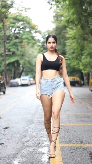 Ashima Chaudhary Instagram - JUST a HEART BROKE BITCH , high heels , SIX INCH .🖤🔥🥵🫠❤️‍🔥
.
.
.
📸- @rohit__photography____ ✨
.
.
.
.
#ashimachaudhary #escapism  #modeling #fashion #videography #outdoorvideography #reels#reelsinstagram #reelsindia #explore #reelsexplore