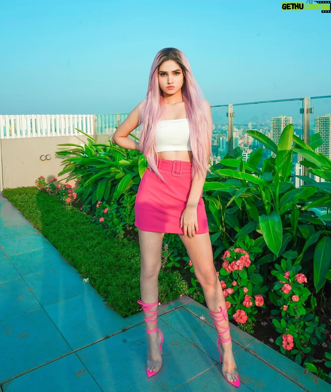 Ashima Chaudhary - 178.8K Likes - “PINK” isn’t just a colour, it’s an attitude 🔥💓💋🥵
.
Do you love pink?😍
.
.
📸- @mr._mk_photographer 
.wig - @sylviastylee 
#teamshinchan #ashiqueen❤️ #explore #ootd #fashion #pink #keepsupporting