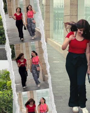 Ashima Saxena Instagram - Life lately 💌🫧🌺🎀

#outfit #red #ootd #explore #fashion