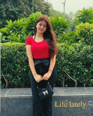 Ashima Saxena Instagram - Life lately 💌🫧🌺🎀
#outfit #red #ootd #explore #fashion