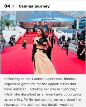 Ashna Habib Bhabna Instagram - What a pleasant surprise!
Truly grateful.
I’m over the moon right now……
Thank you The Times of India ❤️